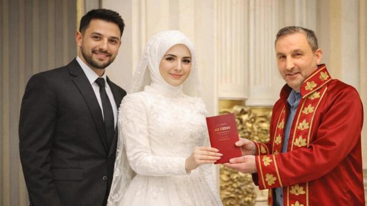 Sultanbeyli'de çiftler ücretsiz nikah salonunda evleniyor