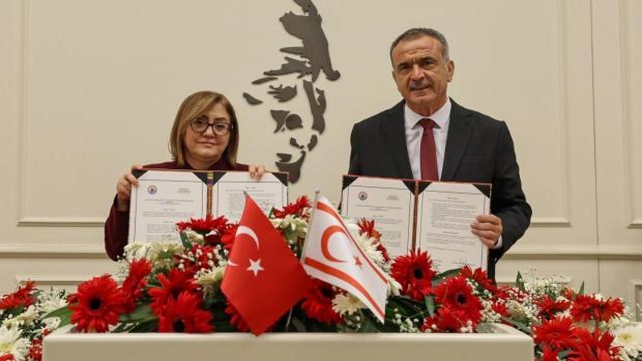 Gaziantep ile Gazimağusa kardeş şehir oldu