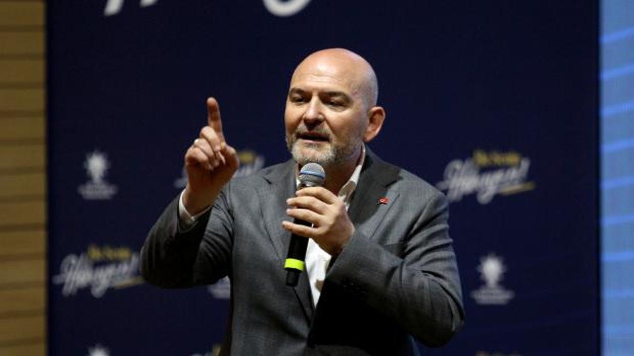 S&uuml;leyman Soylu '&ccedil;ok korktum' deyip ilk kez a&ccedil;ıkladı: En b&uuml;y&uuml;k tehdit dışarısıdır!