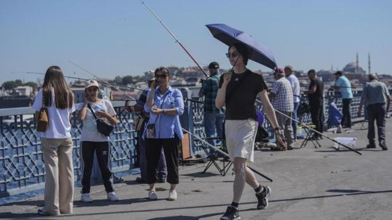 Türkiye haritasında iklim değişikliği riskli bölgeleri gösteren bir görsel.