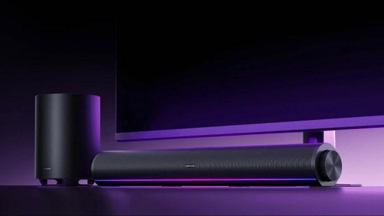 Xiaomi Desktop Speaker Pro Set'in ana hoparlör ve subwoofer bileşenleri