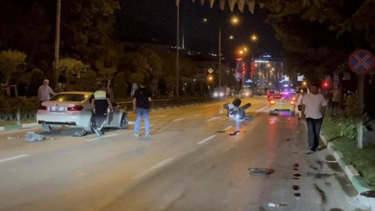150 kilometre hızla geldi, ATV&rsquo;yi bi&ccedil;ti: 1 &ouml;l&uuml;