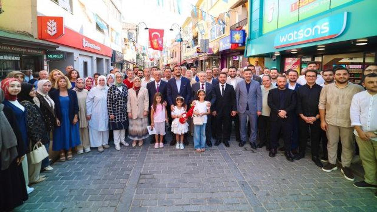 AK Parti İstanbul İl Başkanı &Ouml;zdemir Şile, Tuzla ve &Ccedil;ekmek&ouml;y'de 'kararlılık' mesajı verdi