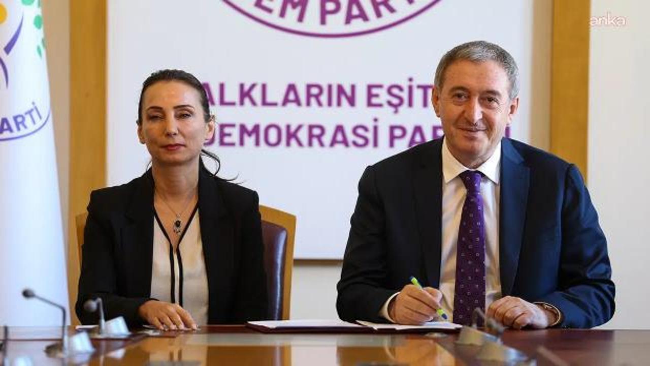 DEM Parti '&Ccedil;er&ccedil;eve Yasa Teklifi'ni imzaladı