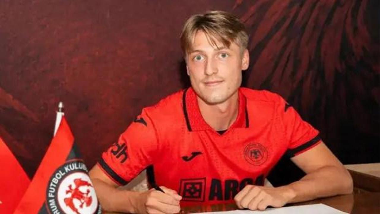 Galatasaray ma&ccedil;ı &ouml;ncesi &Ccedil;orum'dan orta sahaya 'Viking' transferi