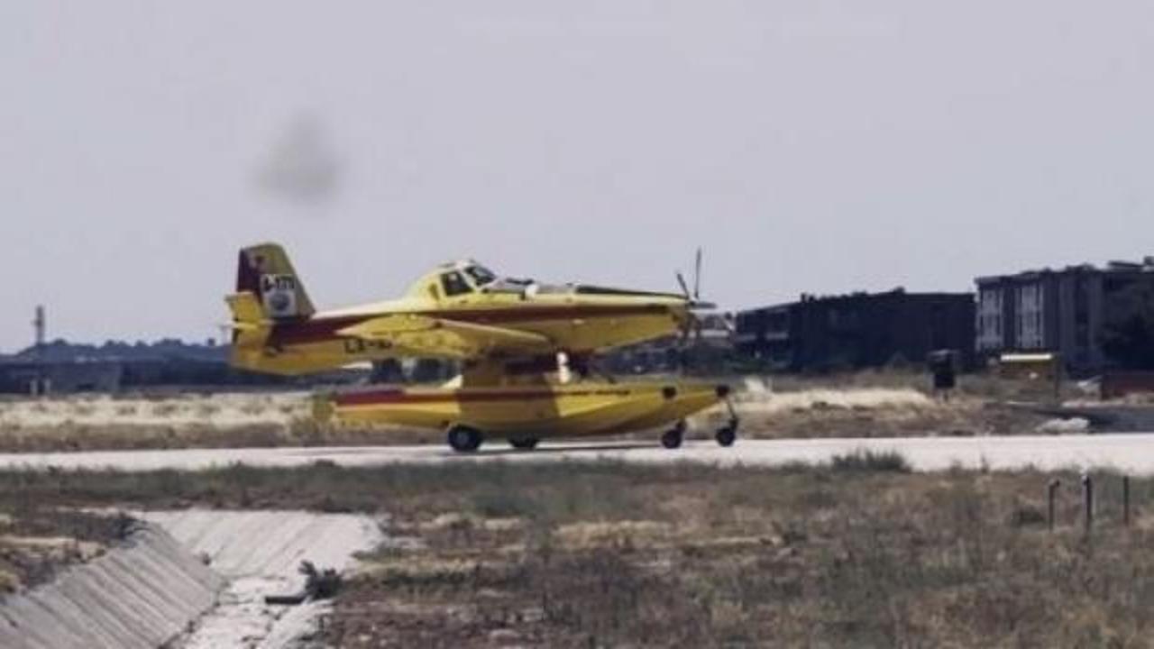 İspanya ve Fransa'daki orman yangınlarında g&ouml;rev yapan 4 u&ccedil;ak T&uuml;rkiye'ye d&ouml;nd&uuml;