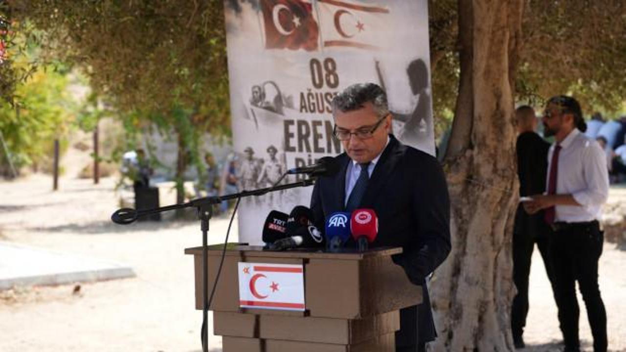 KKTC'de Erenk&ouml;y Direnişi'nin 62. yılında şehitler minnetle yad edildi