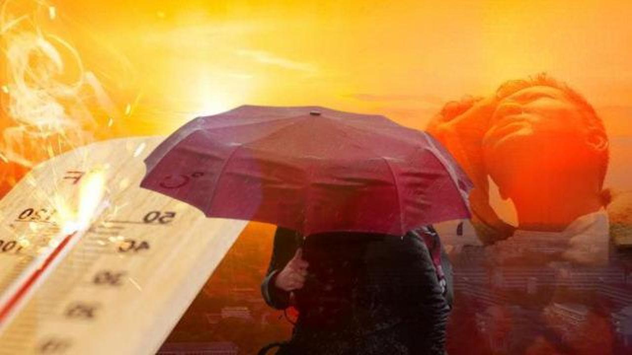 Meteoroloji'den yeni uyarı! İstanbul'a sağanak geliyor, Ankara kavrulacak