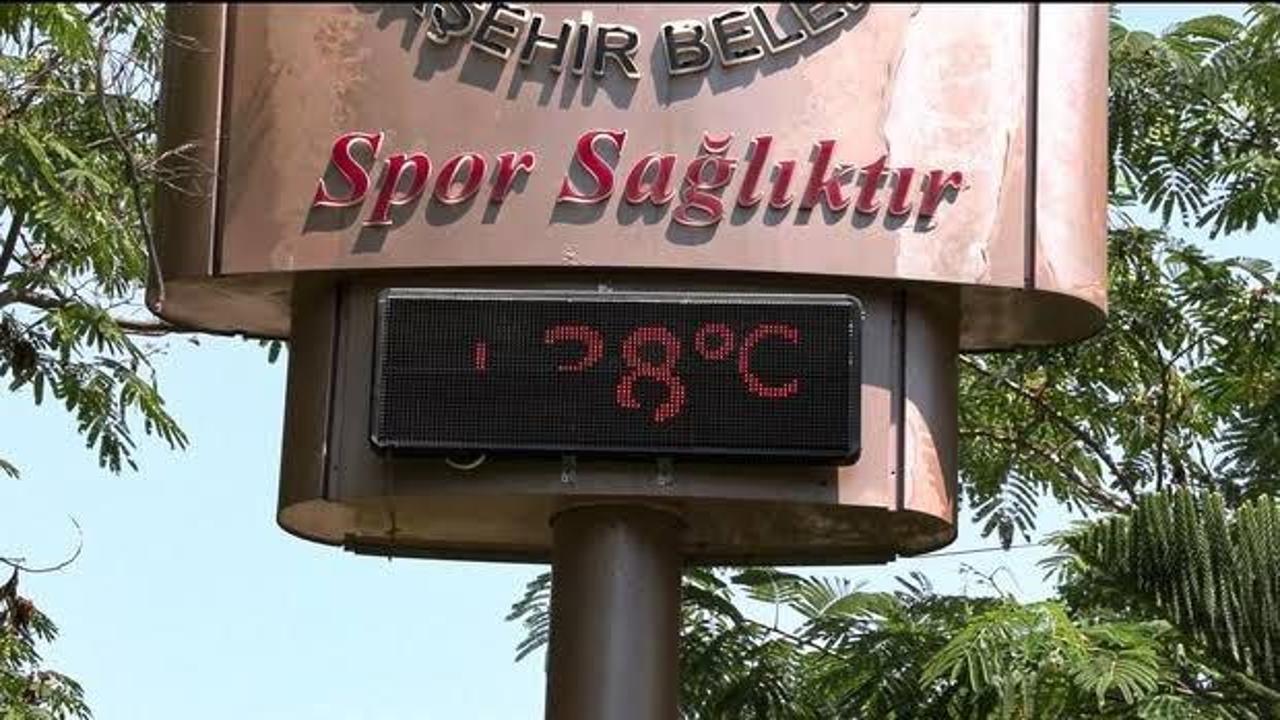 Şehir kavruldu, termometreler 38 dereceyi g&ouml;rd&uuml;