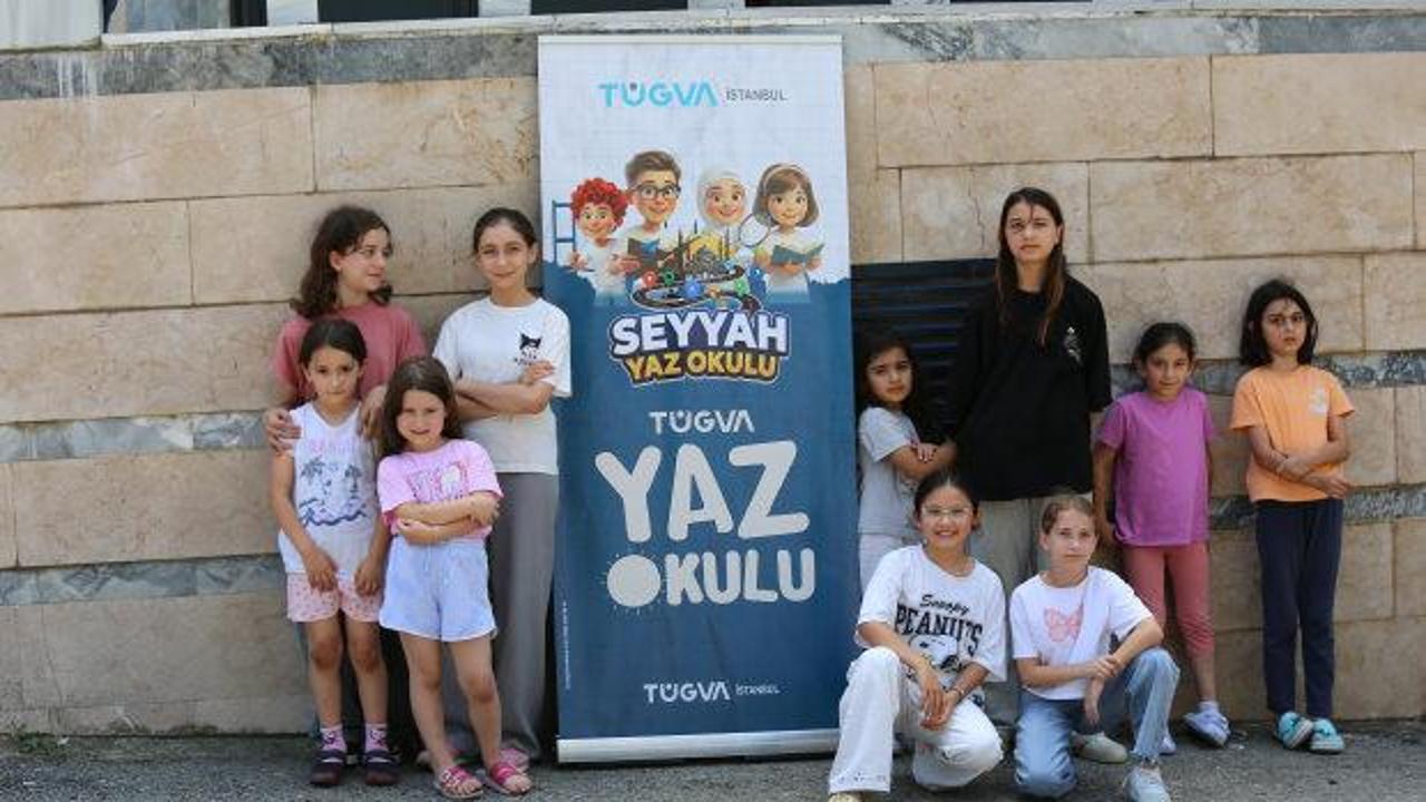 T&Uuml;GVA'dan 500 binden fazla &ccedil;ocuğa ulaşan dev yaz hareketi!