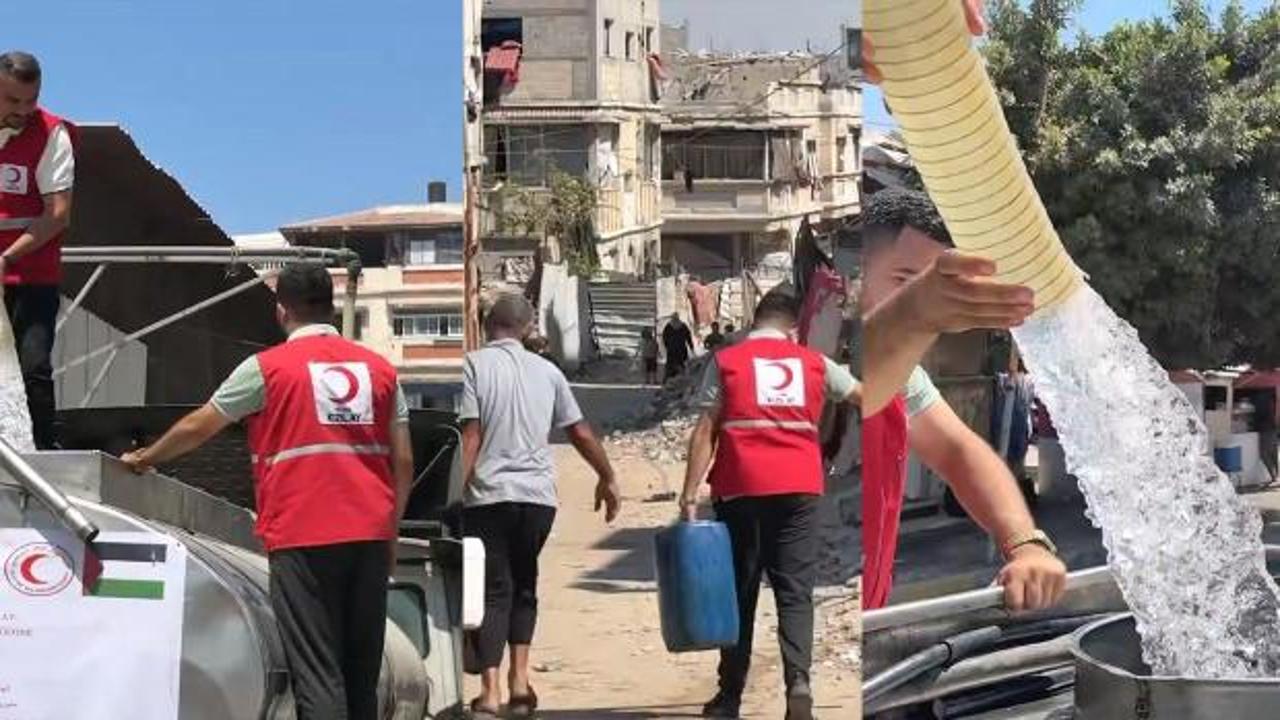 T&uuml;rk Kızılay, Gazze'de salgın hastalıklara karşı hijyen seferberliği başlattı