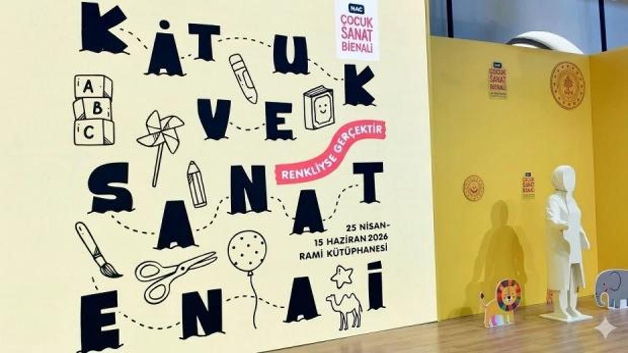 650 bin ziyaret&ccedil;iyi ağırlayan  Rami &Ccedil;ocuk ve Sanat Bienali sona erdi