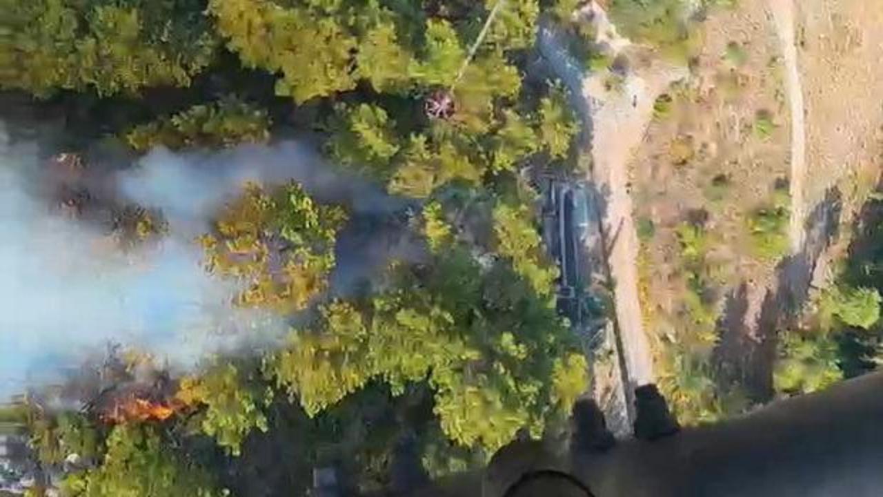 Antalya'nın 2 il&ccedil;esinde orman yangını