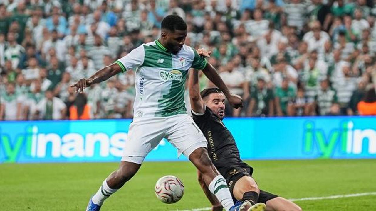 Bursa 3 puanı golc&uuml;s&uuml;yle kaptı!