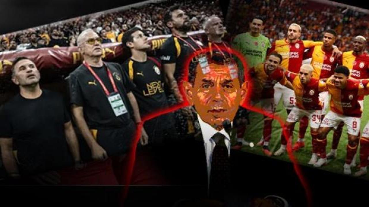 Galatasaray'da kriz patlak verdi! Yerli futbolcular ve teknik ekibe &uuml;vey evlat muamelesi