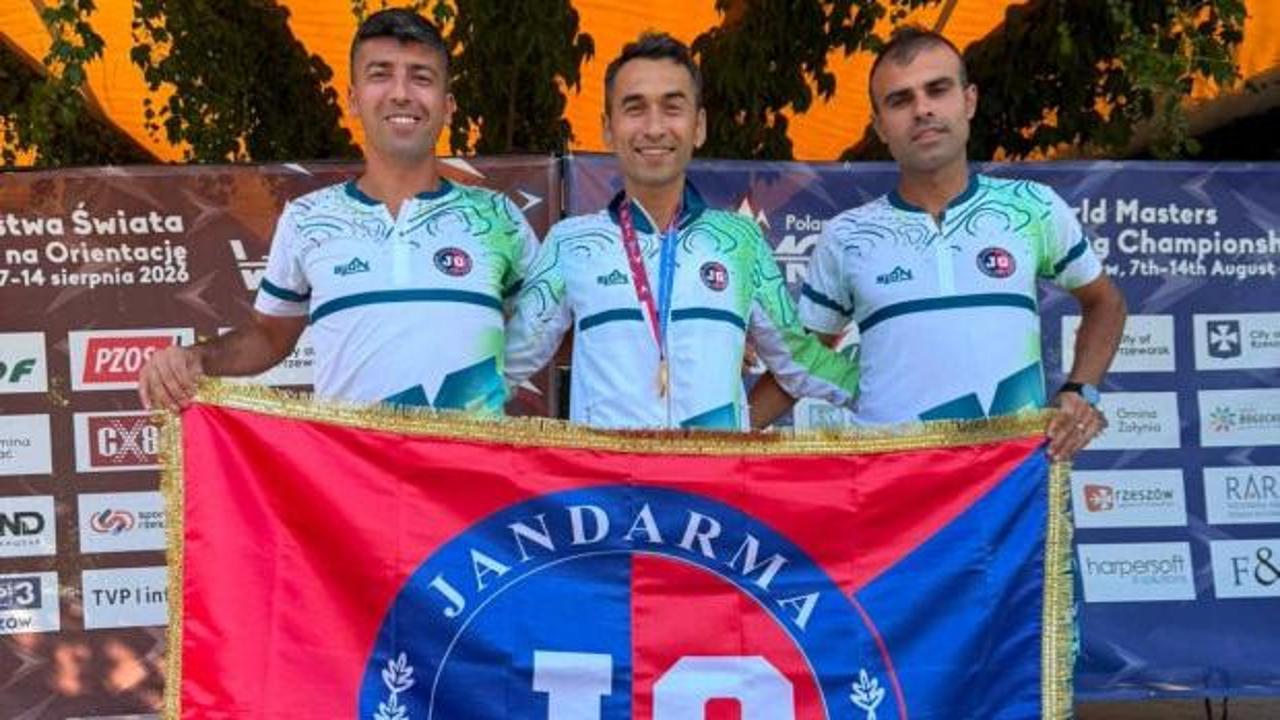 Jandarma Gücü tarih yazdı! Astsubay Çavuş Ahmet Kaçmaz Dünya Şampiyonu