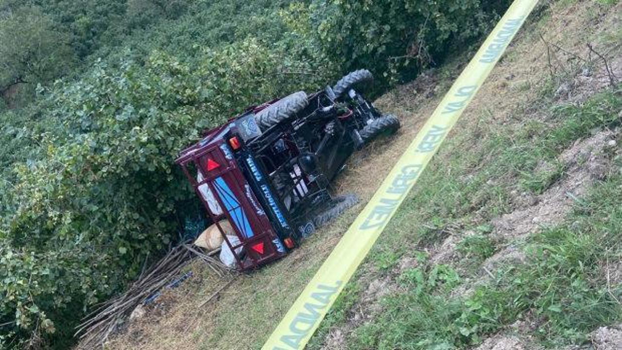 Ordu'da patpat devrilmesi sonucu 1 kişi &ouml;ld&uuml;!