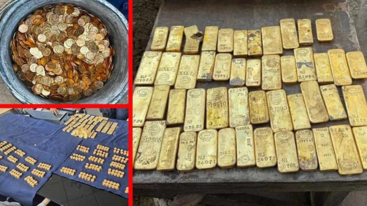 Tadilat sırasında bulundu: Duvardan altın fışkırdı