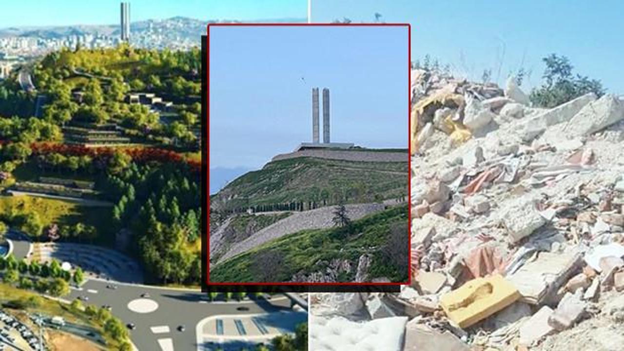 2 beton direğe 2 milyar TL! Ankara'nın 'yeni simgesi' olacaktı, &ccedil;&ouml;pl&uuml;ğe d&ouml;nd&uuml;!