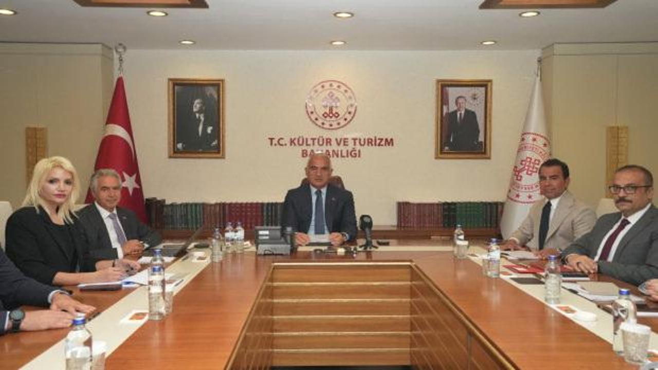 Bakan Ersoy start verdi! UNESCO d&uuml;nya miras komitesi i&ccedil;in dev hazırlık başladı