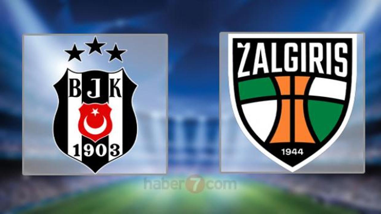 Beşiktaş-Kauno Zalgiris ma&ccedil;ı hangi kanalda, şifresiz mi? İşte yayın bilgileri