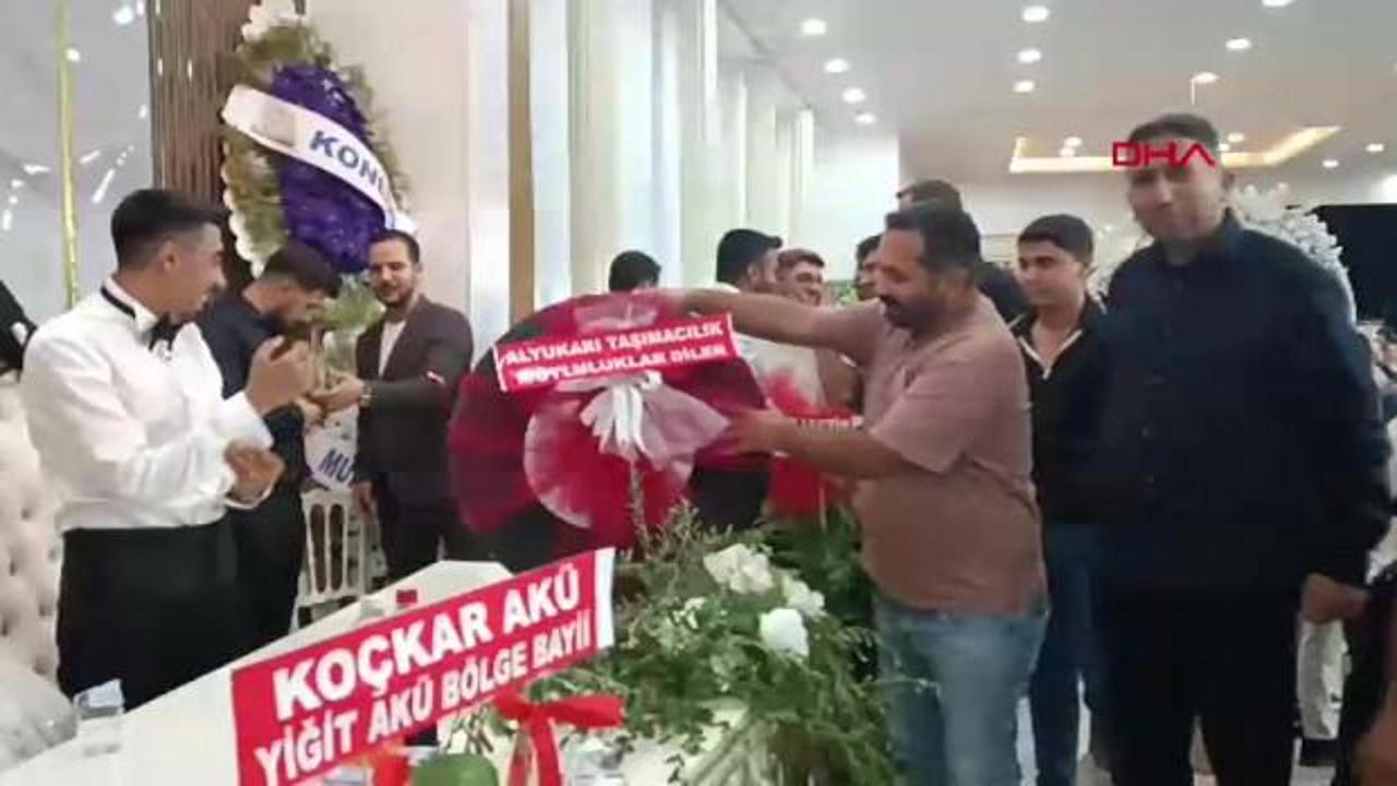 Gaziantep'te Düğün Geleneği: Damat Araç Lastiği Hediyesi Aldı