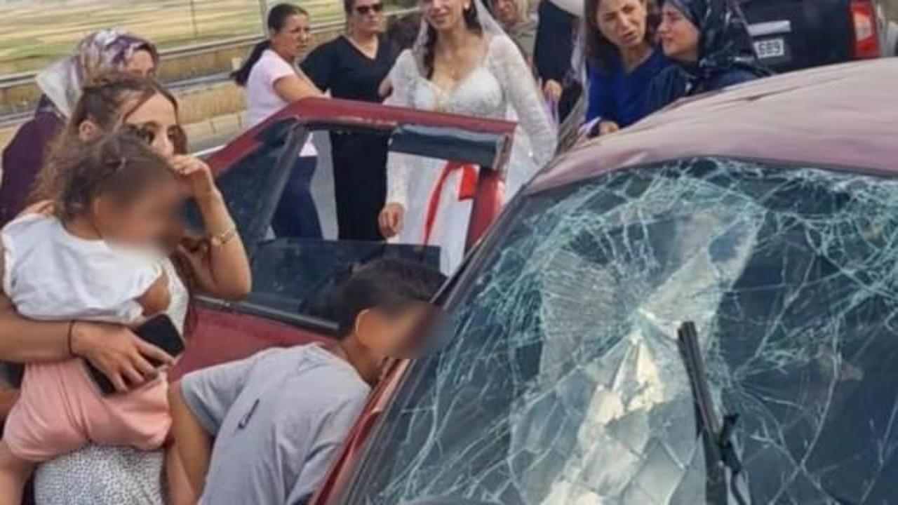 Erzurum'da d&uuml;ğ&uuml;n konvoyunda feci kaza: &Ouml;l&uuml; ve yaralılar var!