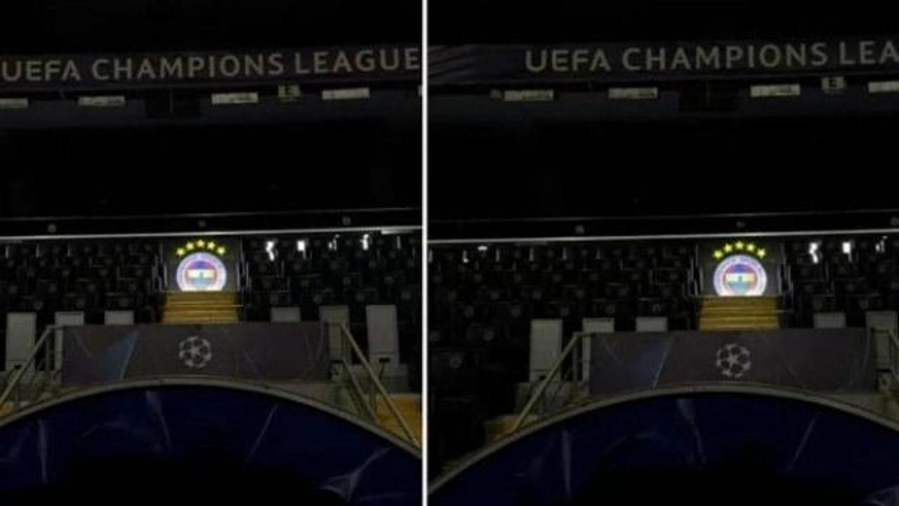 Fenerbah&ccedil;e-Lyon ma&ccedil;ı &ouml;ncesi dikkat &ccedil;eken an! Stadyumda ilahi yankılandı