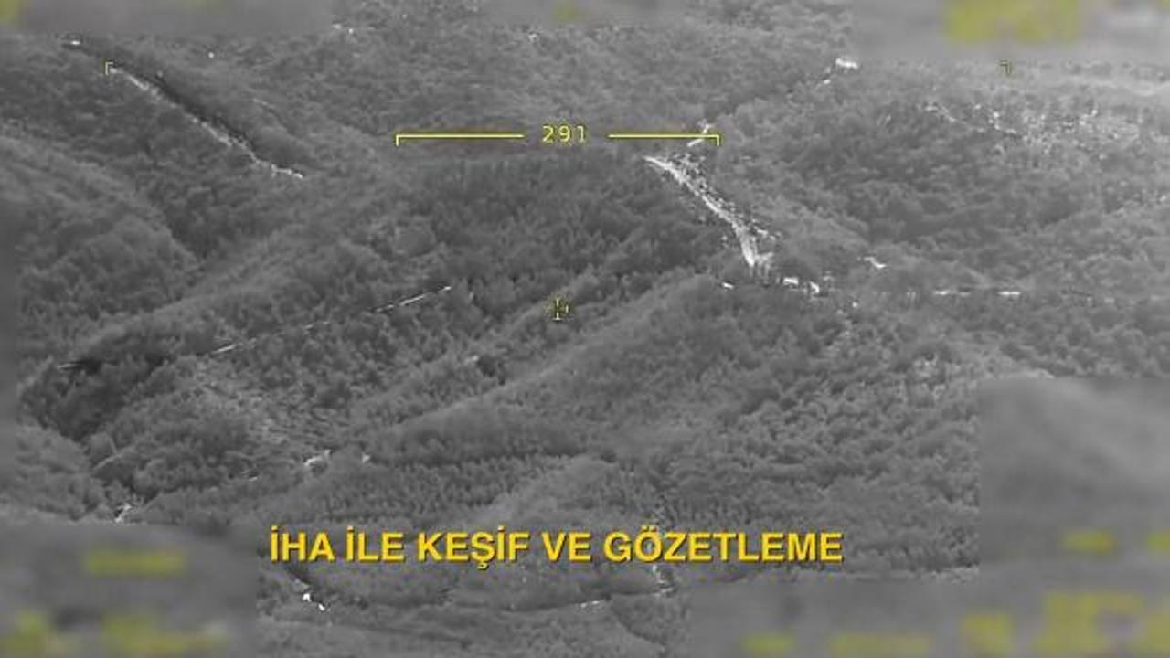 Jandarmadan orman yangınlarına karşı havadan g&ouml;zetleme