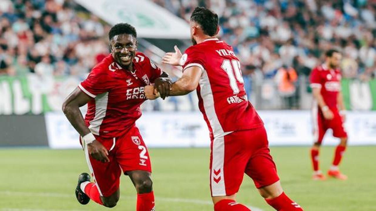 Karadeniz derbisinde kazanan Samsunspor