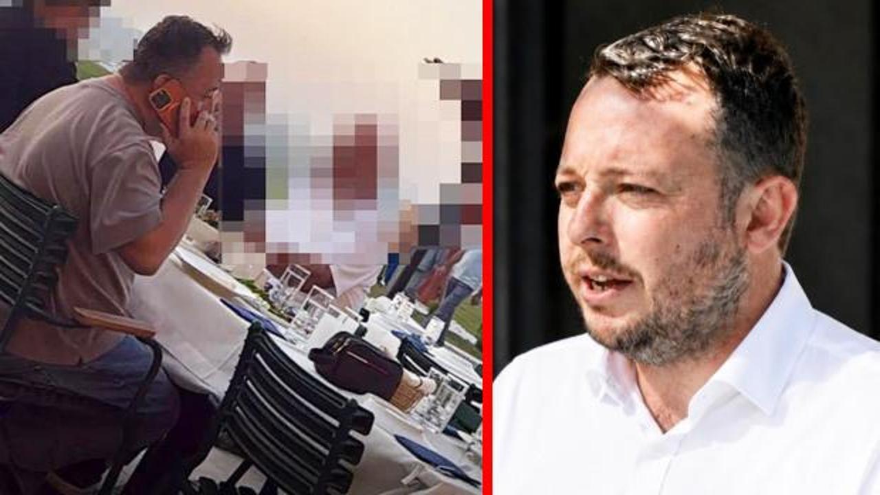 Rakı i&ccedil;erken g&ouml;r&uuml;nt&uuml;len AK Partili g&ouml;revden alındı