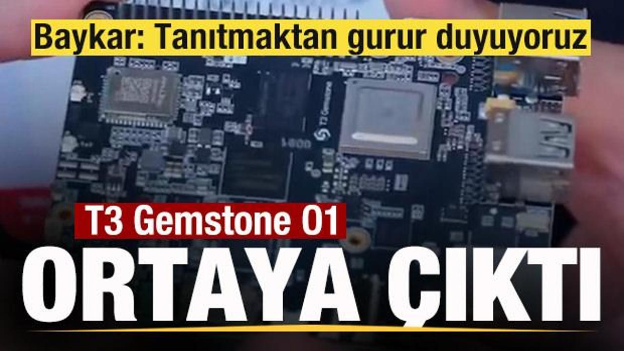 Baykar ve T3 Vakfı'nın Geliştirdiği T3 Gemstone O1, Otonom Sistemler İçin Yerli Çözüm Sunuyor