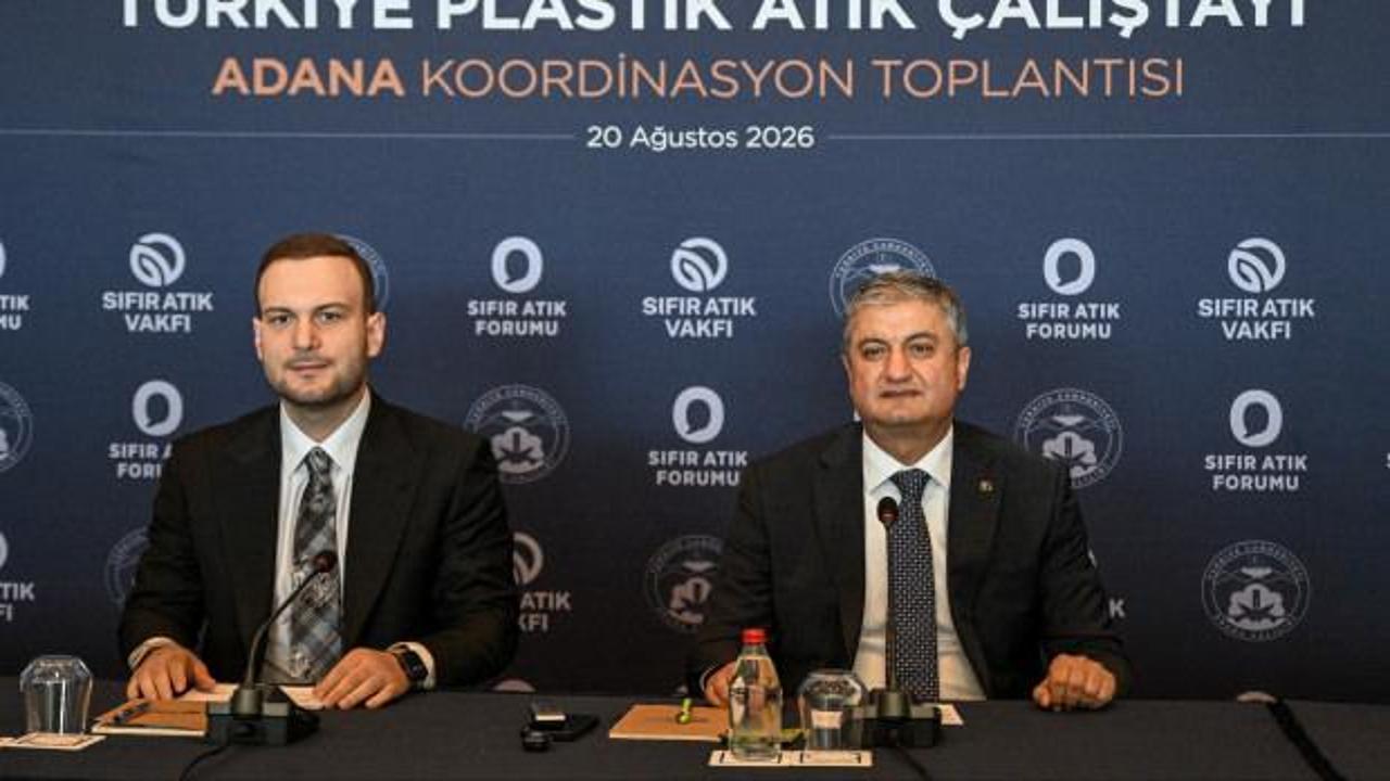 T&uuml;rkiye Plastik Atık &Ccedil;alıştayı Adana Koordinasyon Toplantısı yapıldı