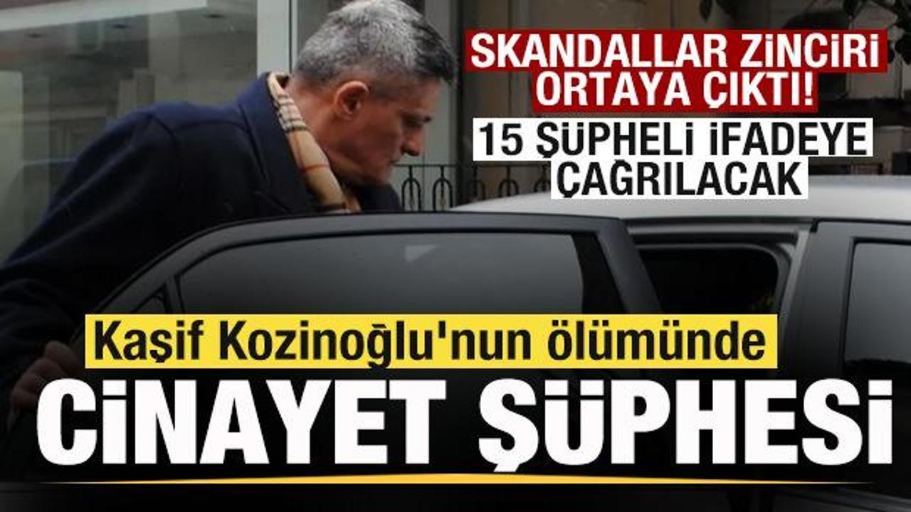 15 yıl sonra yeniden açılıyor! KaÅif KozinoÄlu'nun ölümünde cinayet Åüphesi!