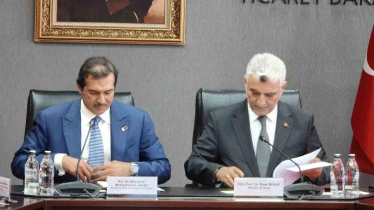 Bakan Bolat, Katarlı Mevkidaşı Al Sayed ile g&ouml;r&uuml;şt&uuml;