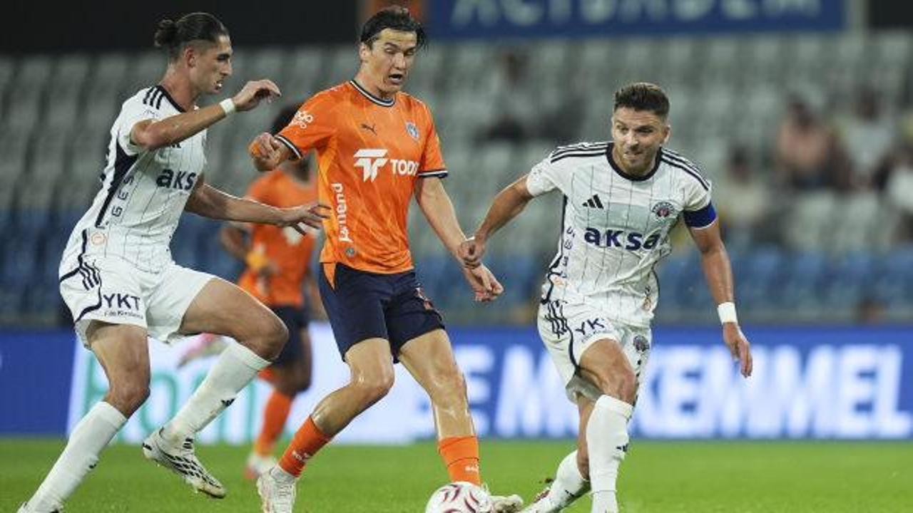 Başakşehir ile Kasımpaşa puanları paylaştı!