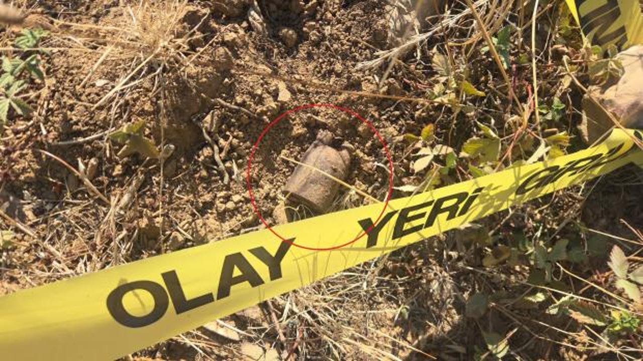 Bursa'da boş arazide patlamamış bomba alarmı! 1897 yılında &uuml;retildiği tespit edildi