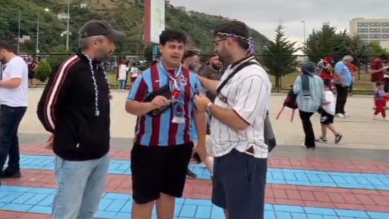 'Camide yattım, ma&ccedil;a &ouml;yle geldim' diyen taraftara Trabzonspor'dan b&uuml;y&uuml;k jest!
