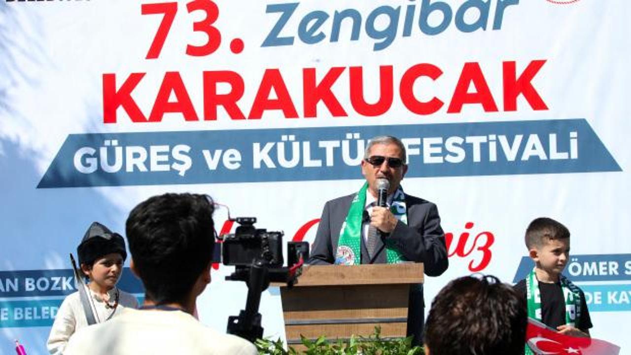 Darende 73. Zengibar Karakucak Festivali'nde geleneksel sporlar ve lezzet ş&ouml;leni