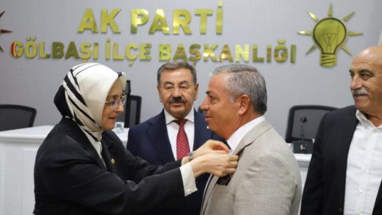 G&ouml;lbaşı'nda 6 meclis &uuml;yesi CHP'den istifa ederek AK Parti'ye ge&ccedil;ti!
