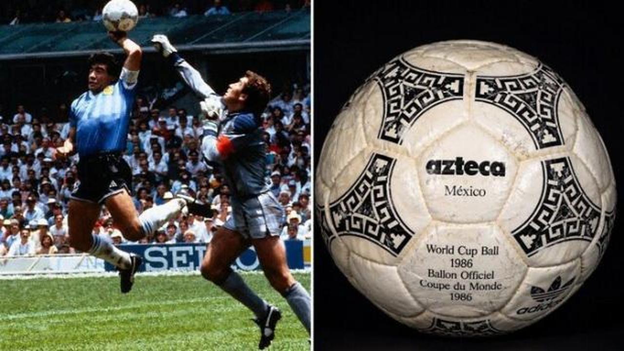 Maradona'nın topu a&ccedil;ık artırmada satıldı: Fiyatı dudak u&ccedil;uklatıyor!