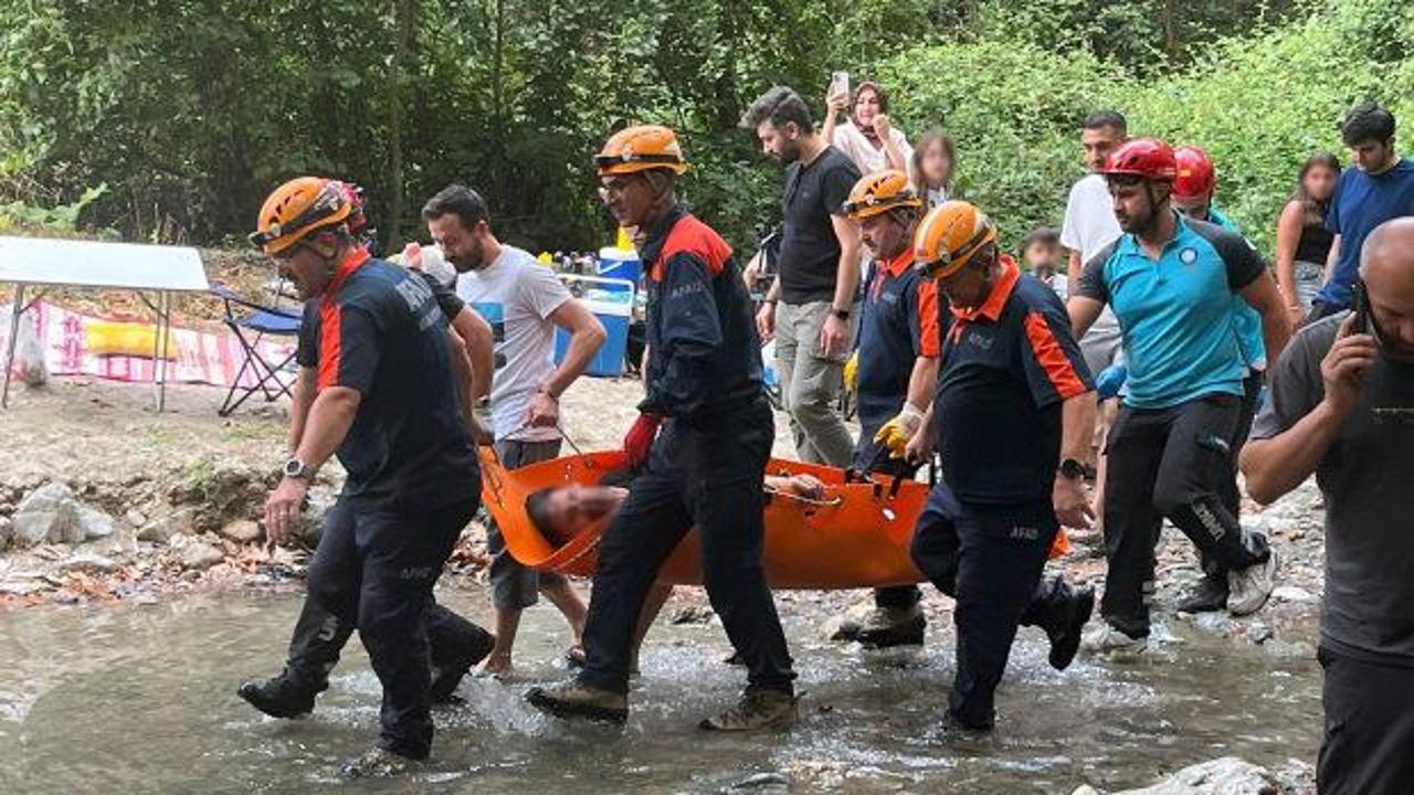 Ormanda y&uuml;r&uuml;y&uuml;ş yaparken dehşeti yaşadı! 3 metre y&uuml;ksekten d&uuml;şt&uuml;
