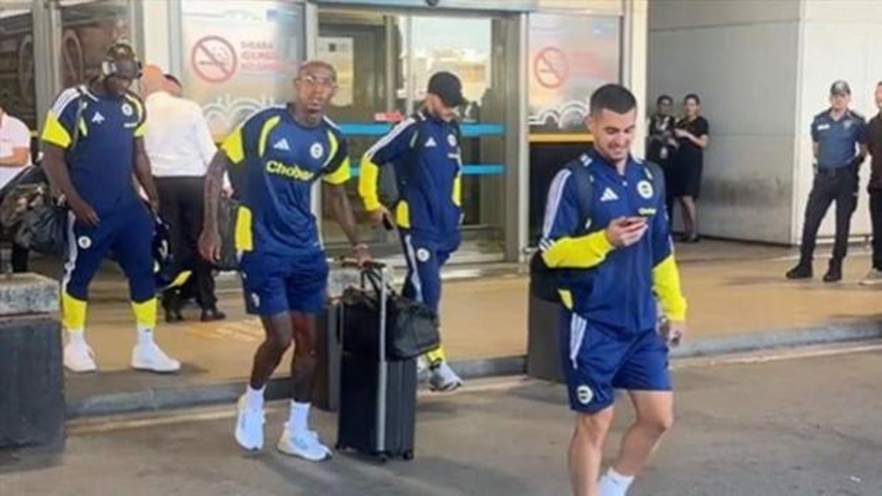 Şampiyonlar Ligi'ni garantileyen Fenerbah&ccedil;e, yurda d&ouml;nd&uuml;