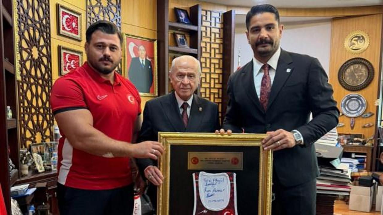 Taha Akg&uuml;l'den Devlet Bah&ccedil;eli'ye ziyaret!