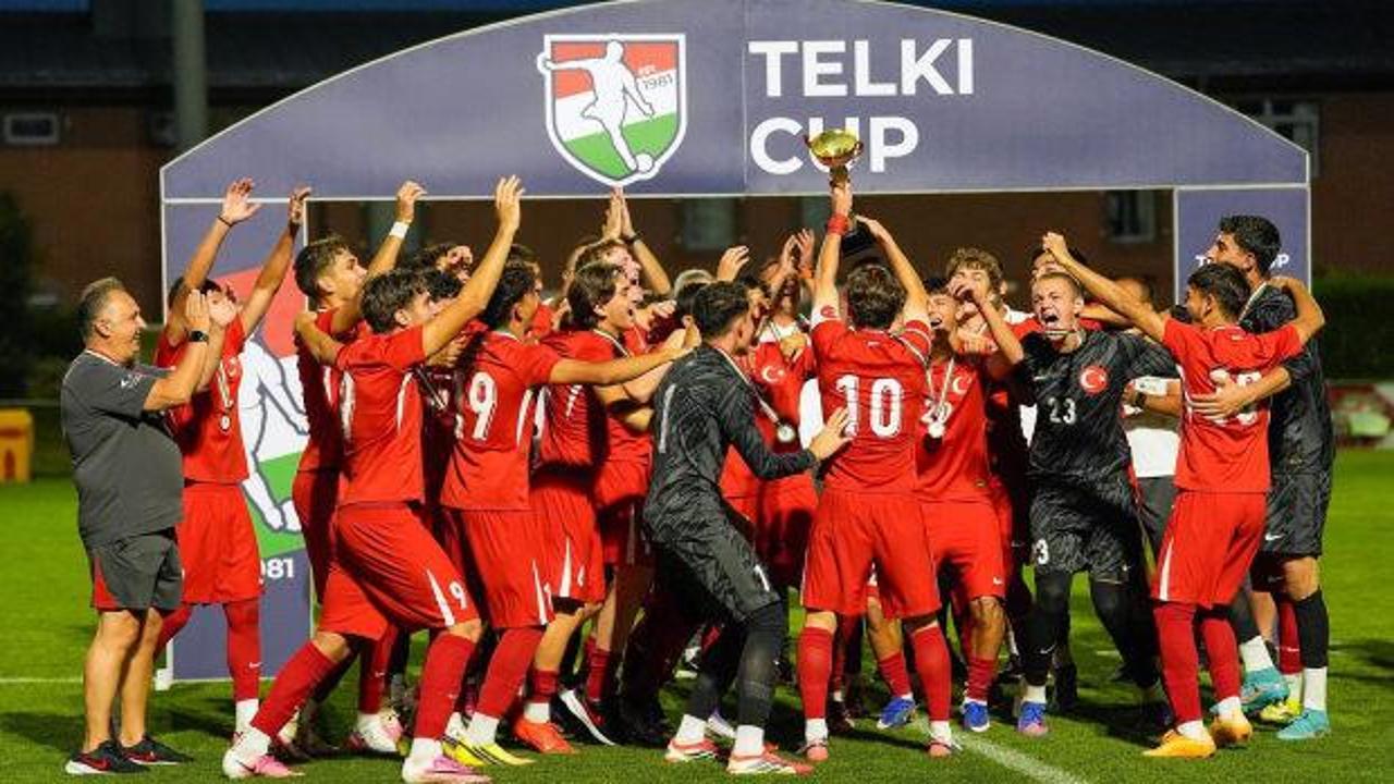  17 Yaş Altı Milli Futbol Takımı, Macaristan'da şampiyon