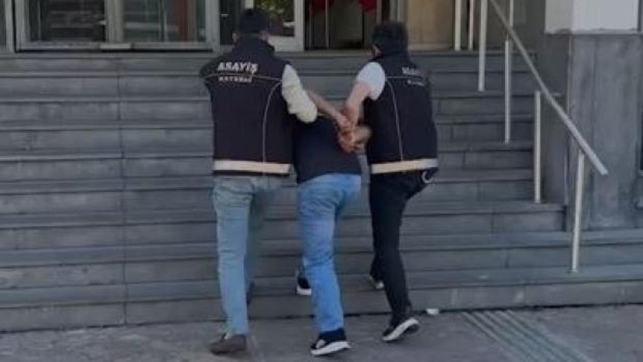 Kayseri'de 10 yıl hapis cezasıyla aranan h&uuml;k&uuml;ml&uuml; yakalandı