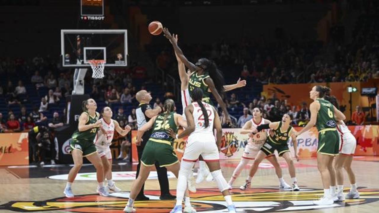 A Milli Kadın Basketbol Takımı Avustralya'ya farklı mağlup!