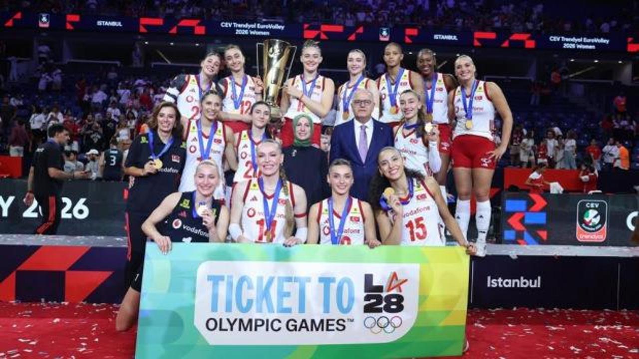 A Milli Kadın Voleybol Takımı, Los Angeles 2028 Olimpiyat Oyunları biletini aldı
