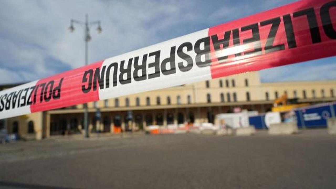 Almanya'da tren istasyonu yakınında patlama