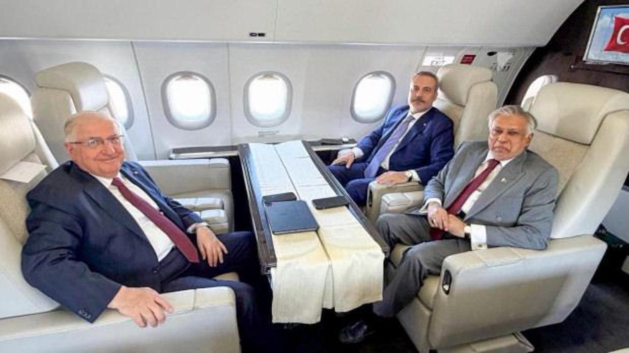 Bakanlar Fidan ve G&uuml;ler, Pakistan Dışişleri Bakanı Dar ile Bişkek'e gidiyor